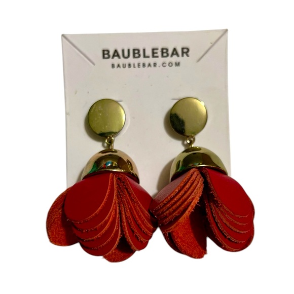 BaubleBar Tulip Petal Flower Earrings - Picture 1 of 3